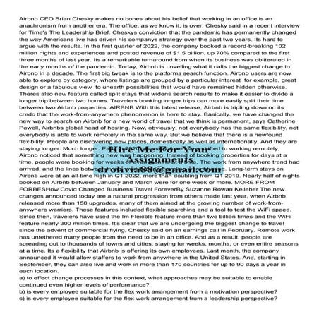 Airbnb CEO Brian Chesky makes no bones about his belief that.pdf