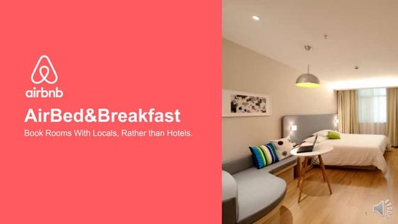 airbnb Pitch Deck - Redesign FREE Template