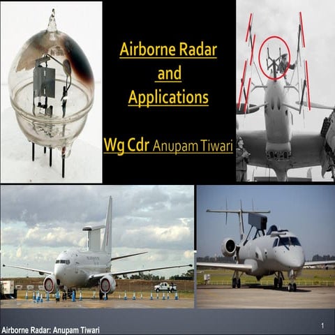 Airbone Radar Applications by Wg Cdr Anupam Tiwari