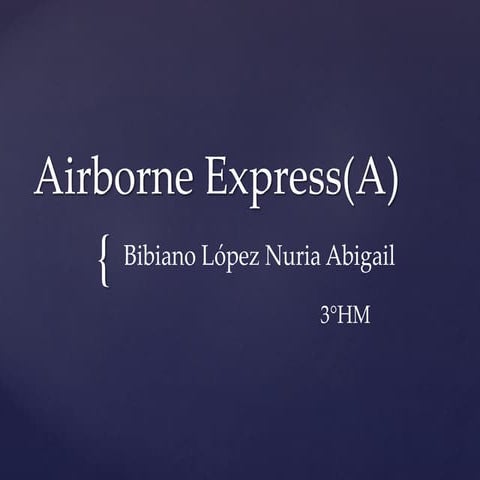 Airborne express(a)