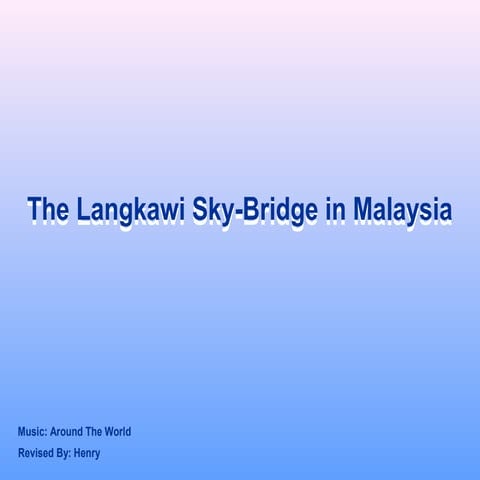 Air bridge in malaysia (rev)