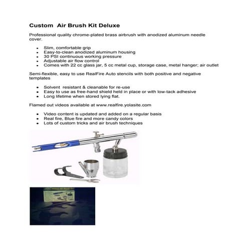 AirBrush Kit