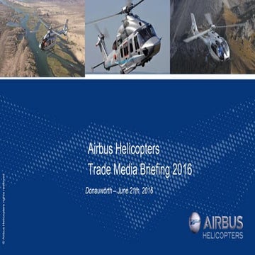 Airbus helicopters trade media briefing_2016