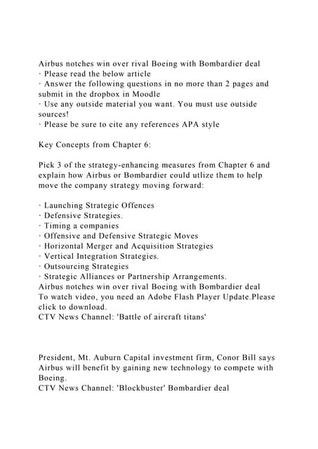 AIRBUS CRISIS OVER visual data 3