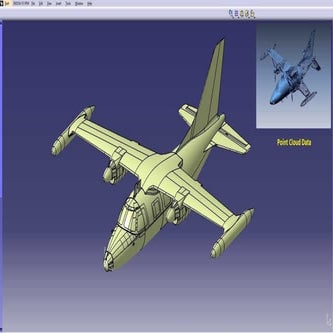 Aircaft in reverse engineering
