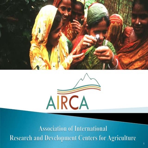 Assn. of Int'l Research & Development Centers for Agriculture (AIRCA)