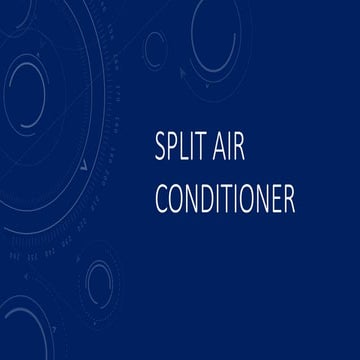 SPLIT AIR CONDITINER