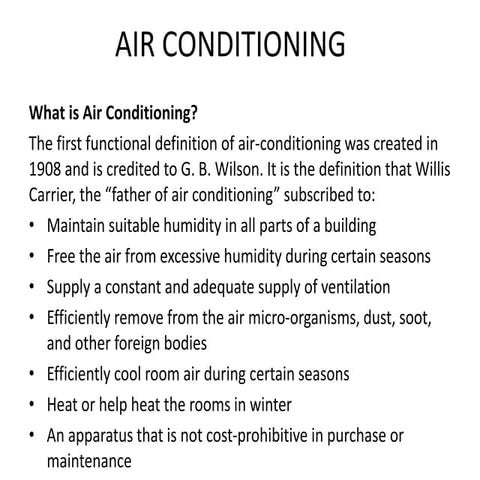 Air conditioning (1)