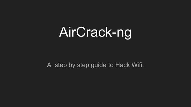 Aircrack