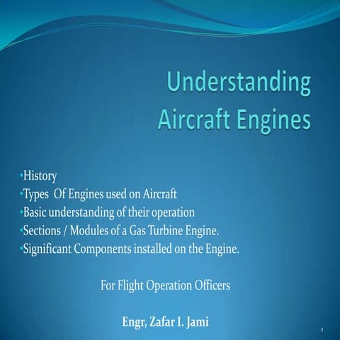 Aircraft Gas Turbine Engines