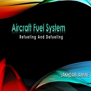 Aircraft fuel system