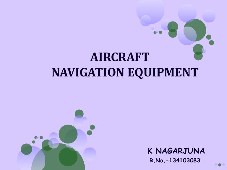 Aircraft navigation system