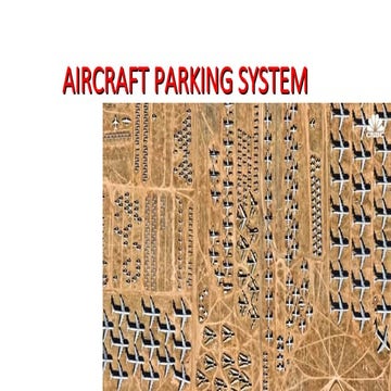 AIRCRAFT PARKING SYSTEM