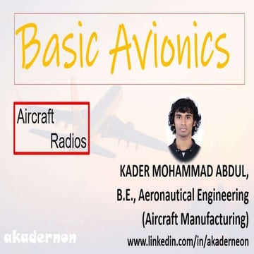 Basic Avionics | Air data computers ch-4 | PPSX