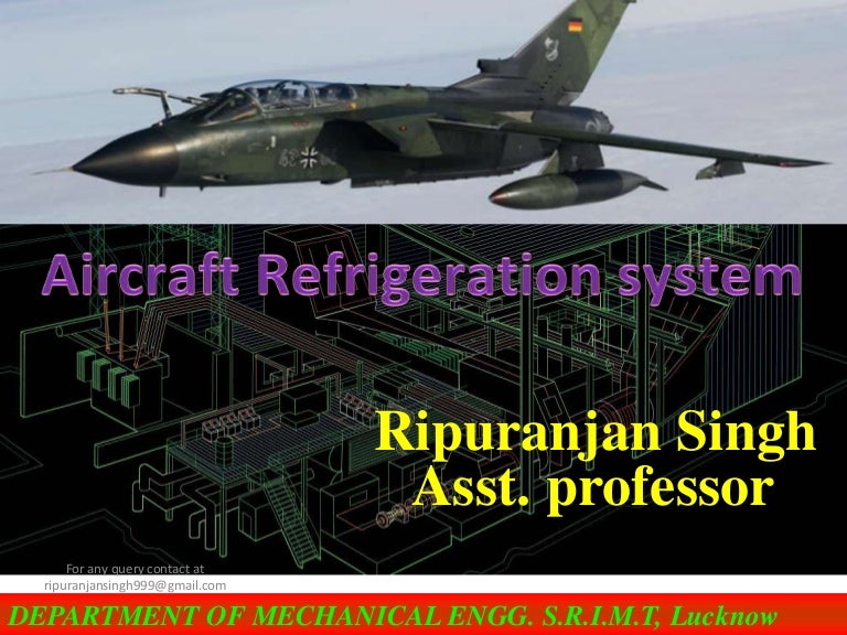 Aircraft refrigeration system (air cooling system)