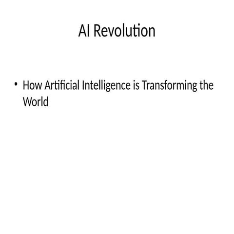 Discover how artificial intelligence is shaping the future of our world ...