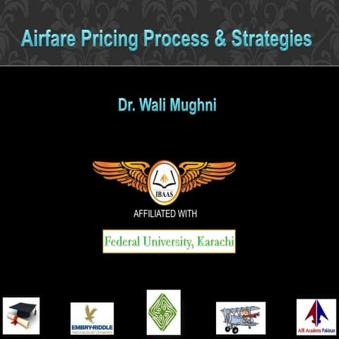 Airfare pricing process & strategies