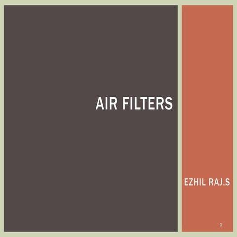 Air filters 