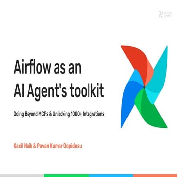 Airflow as an AI Agent's toolkit: Going beyond MCPs and unlocking Airflow's 1...