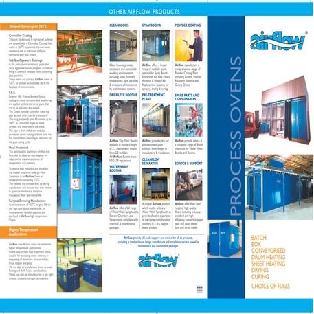 Airflow Industrial Process Ovens Drum Heating Ovens - Brochure