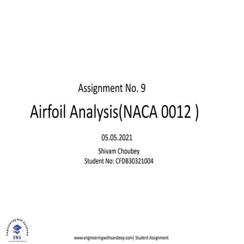Airfoil Analysis(NACA 0012 ) Ansys Fluent