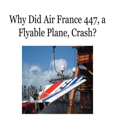 How Did A Flyable Plane Crash in Just Over Four Minutes?
