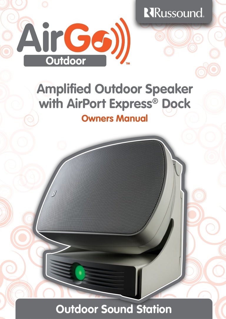 portable outdoor speaker system