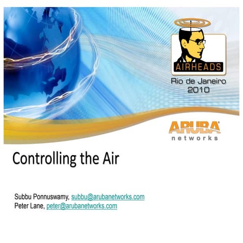 Air heads rio 2010   controlling the air