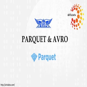 Parquet and AVRO