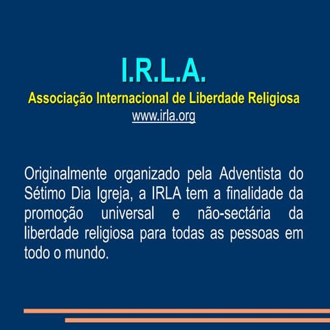 IRLA | PPSX