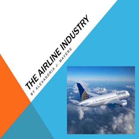 Airline industry ppt