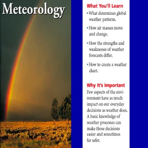 Air Masses, Global Winds, and Fronts
