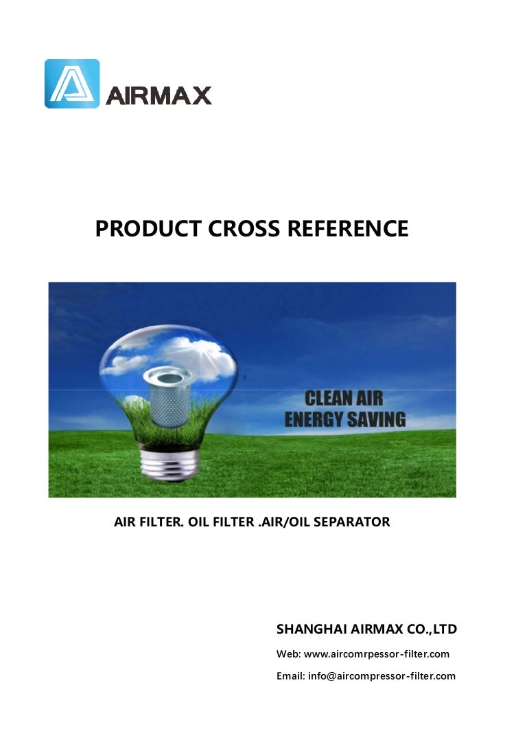 Airmax Pressor Filter Parts Products Reference