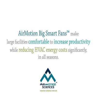 AirMotion Big Smart Fans key facts