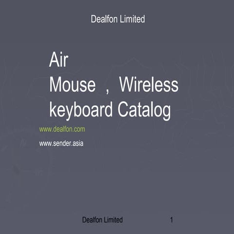 Air mouse ,wirleless keyboard catalog