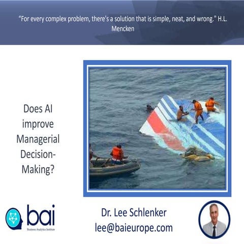 AI and Managerial Decision Making