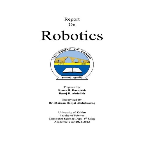 Ai robotics | PDF | Robotics | Technology & Computing