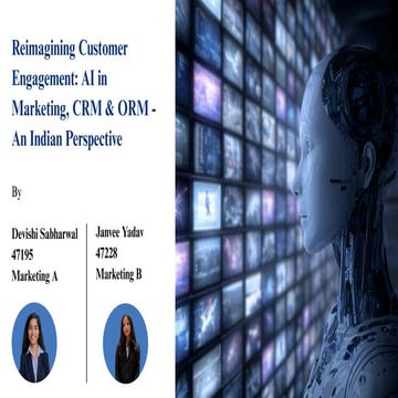 AI Role In marketing for personalisation | PDF
