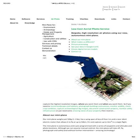 Air photo   exe gesis sdm ltd