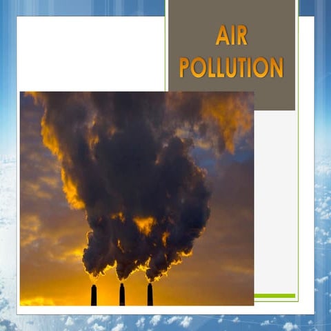 Air pollution