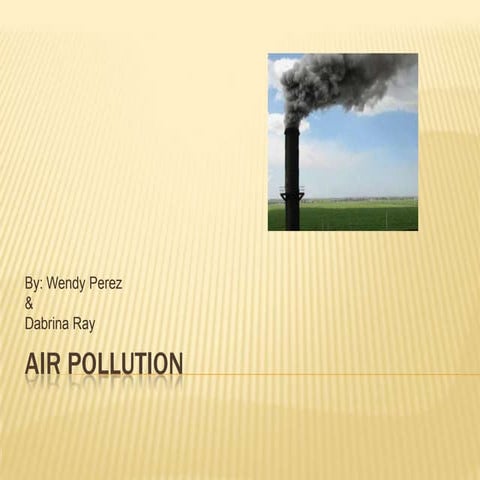 Air pollution