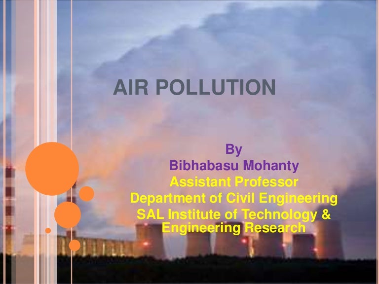air pollution bibhabasu mohanty