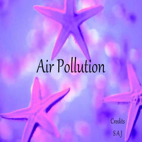 Air pollution