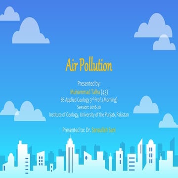 Air pollution