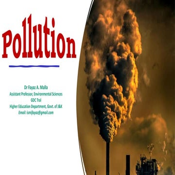Air pollution | PPTX
