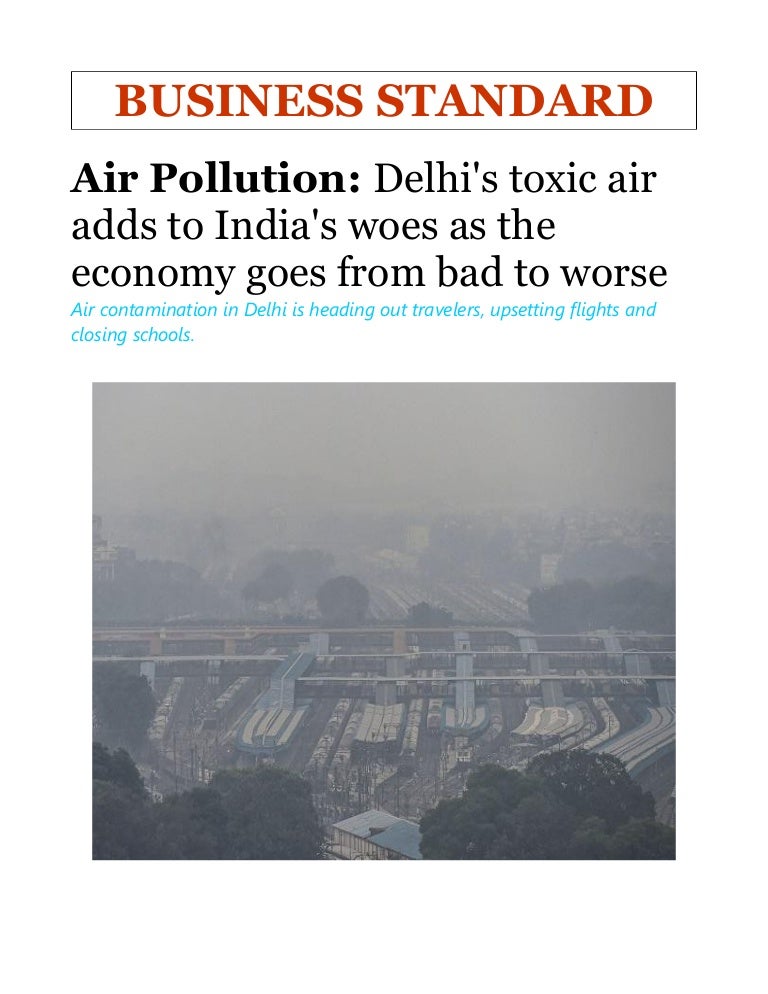 Delhi air pollution measures image