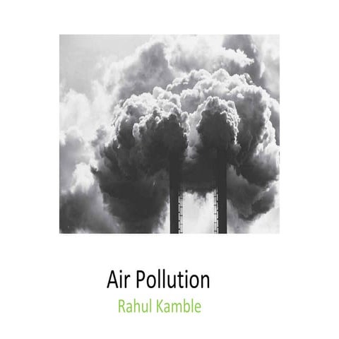 Air pollution 1