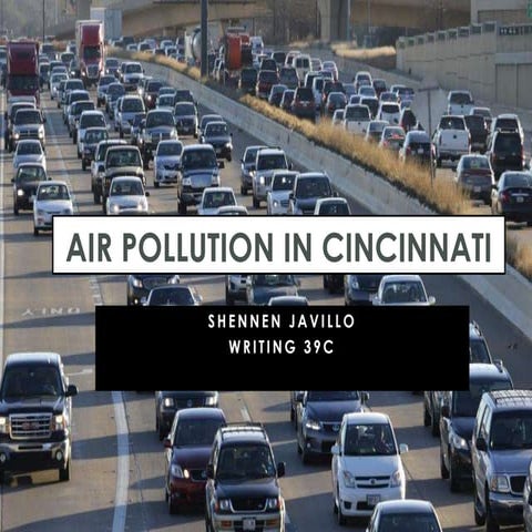 Air pollution in cincinnati presentation