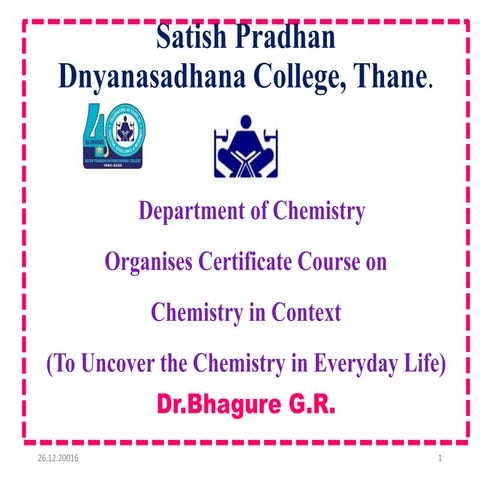 Air, Water and Forensic Chemistry