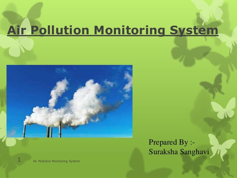 Air pollution monitoring system